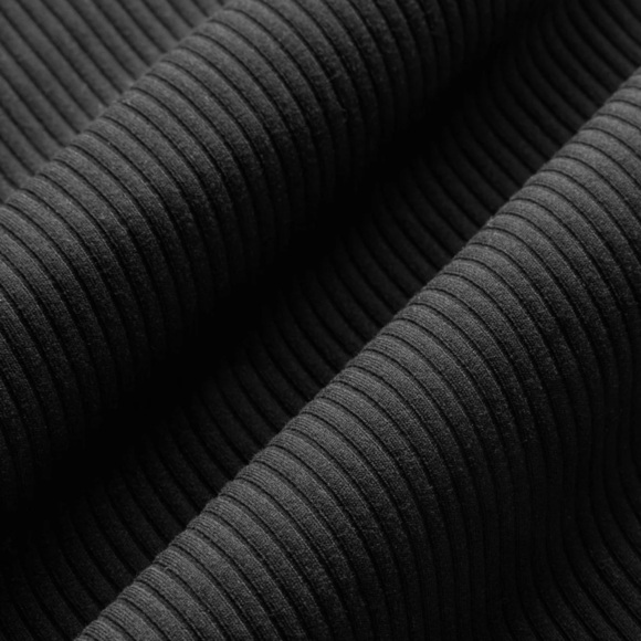 Carbon38 High-Waisted Black Ribbed Leggings. Size XS - Picture 6 of 6